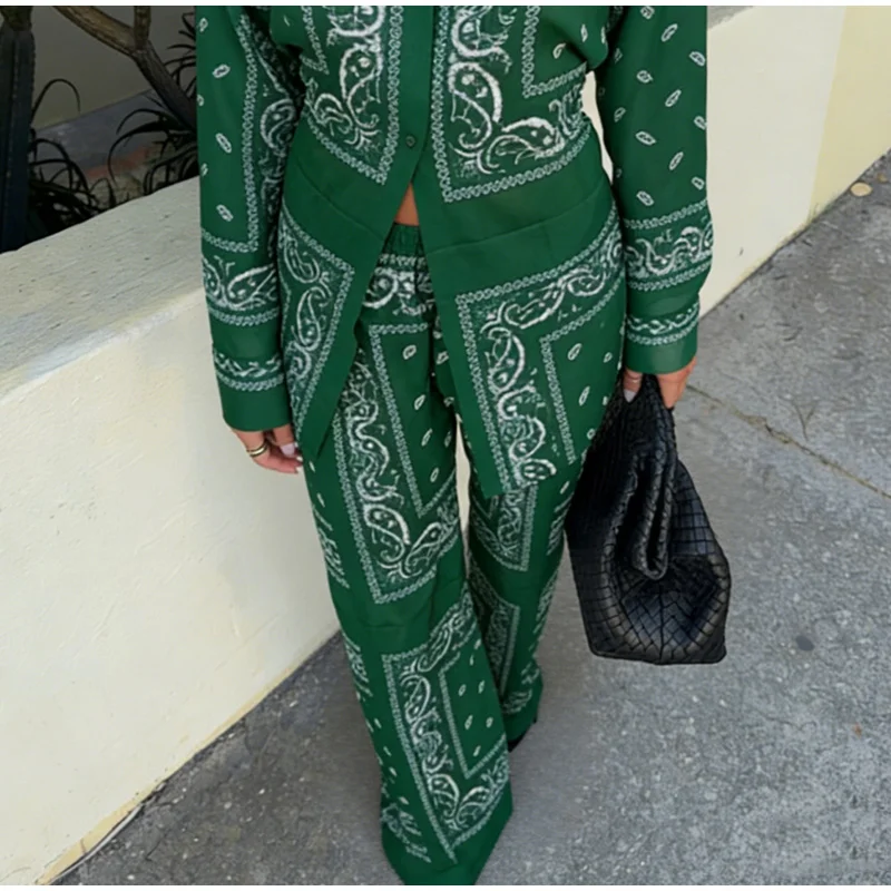 Ensemble vert boheme