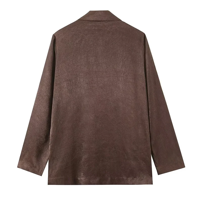 Ensemble Blazer Femme Chic Satin