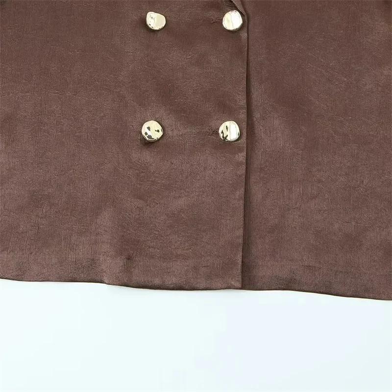 Ensemble Blazer Femme Chic Satin