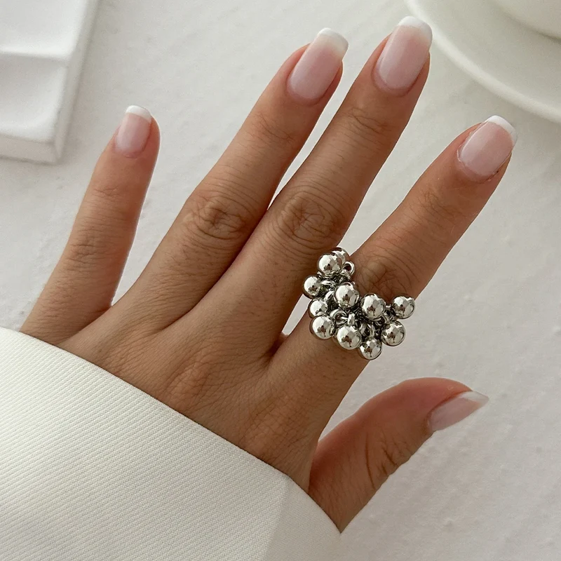 Grosse Bague Doree Vintage
