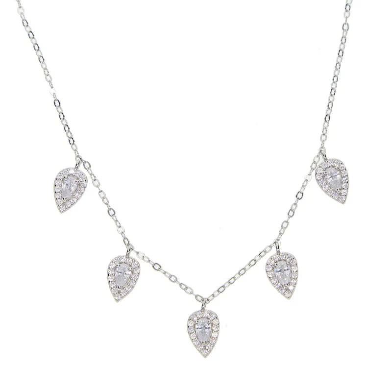 Collier argent chic pour femme