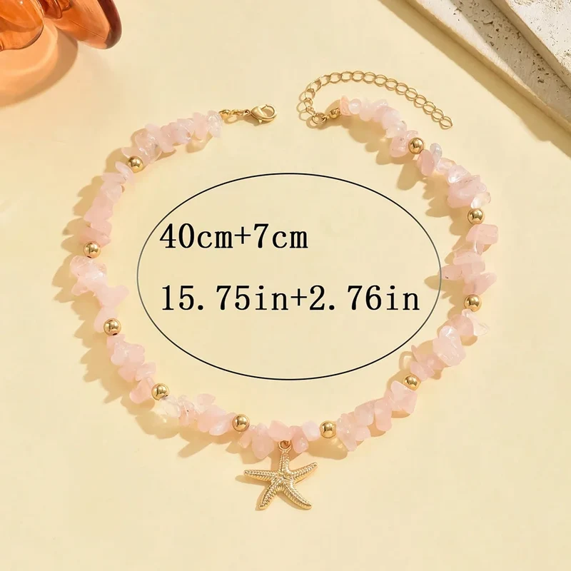 Collier bohème chic femme en coquillage