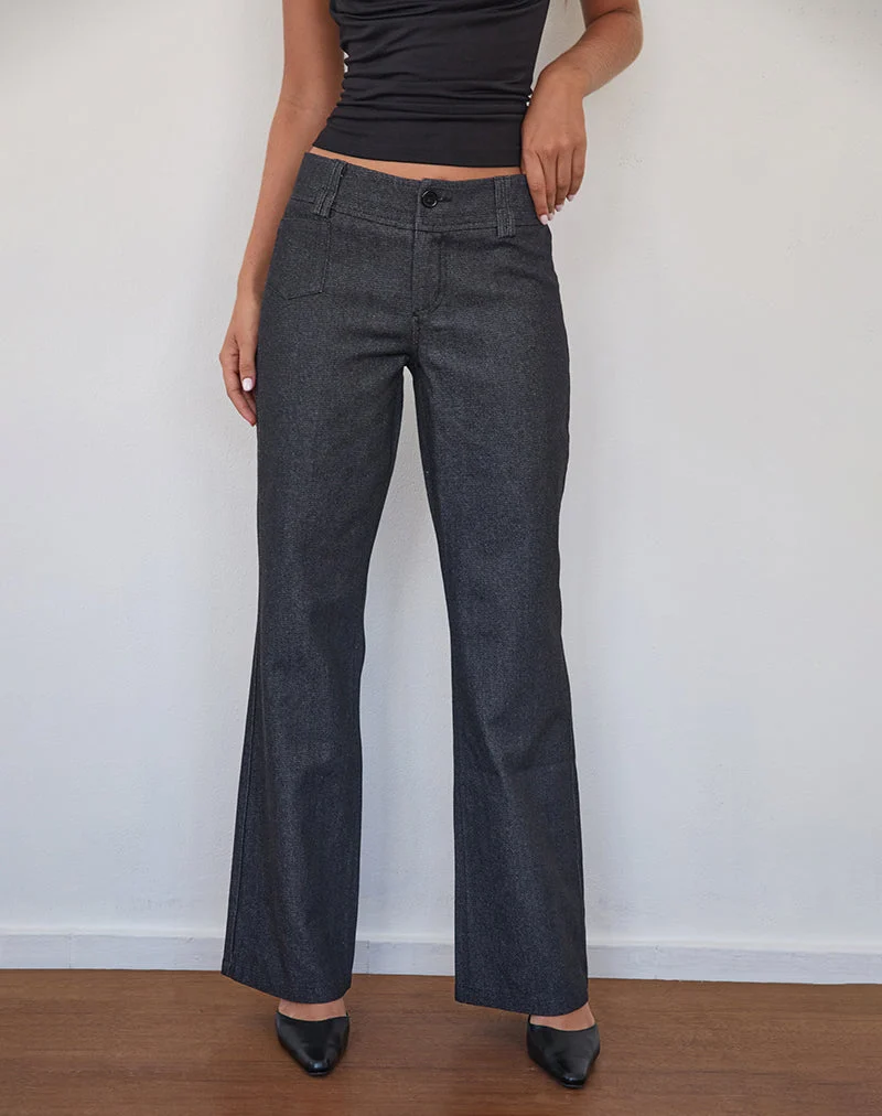 Pantalon Padali en indigo foncé