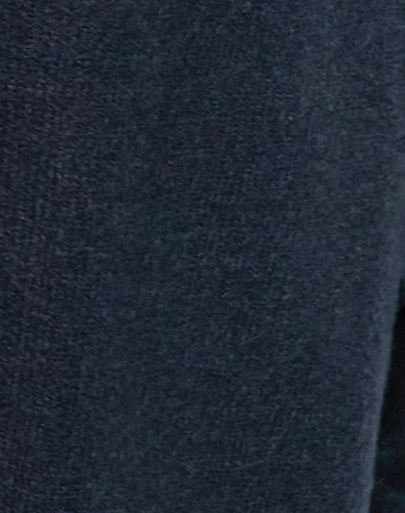Cardigan Maureen en marine foncée