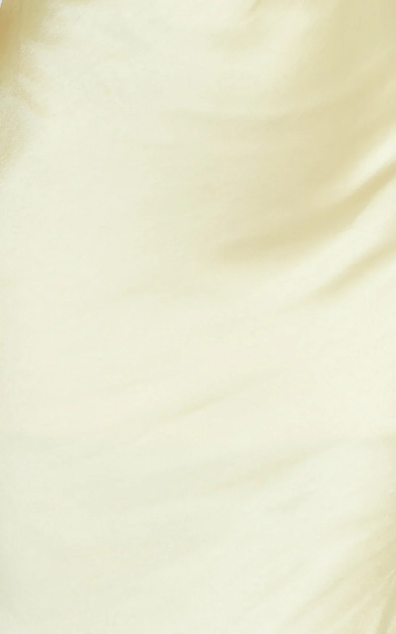 Zahra Maxi Dress - One Shoulder Tie Back Dress in Lemon