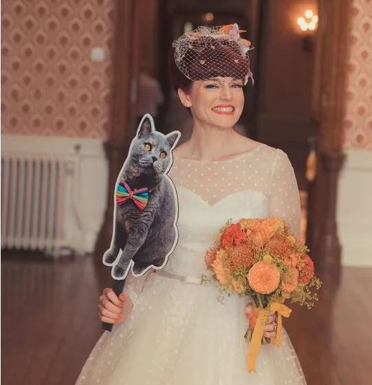 Robe de mariée Vintage à manches longues en dentelle à pois, Style années 50, longueur thé, robe de mariée courte de campagne