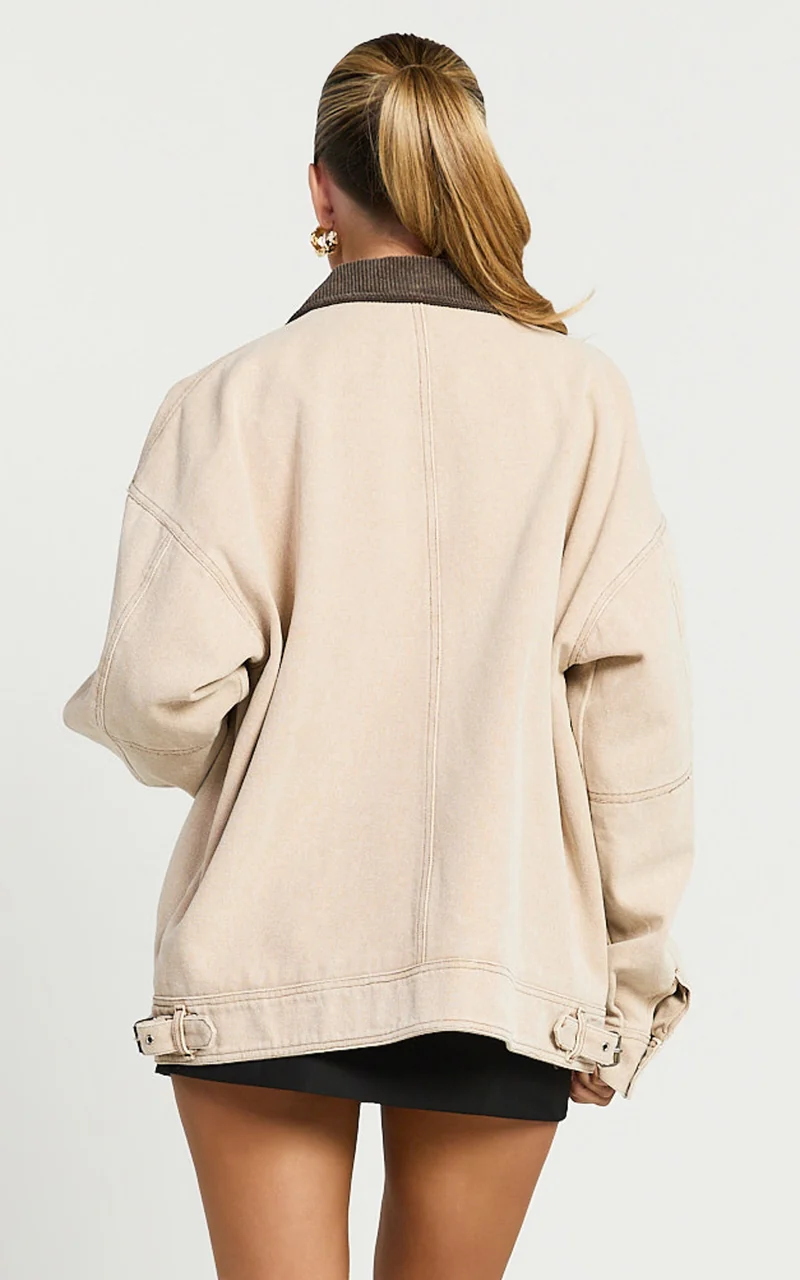 Lioness - Workwear Jacket in Stone