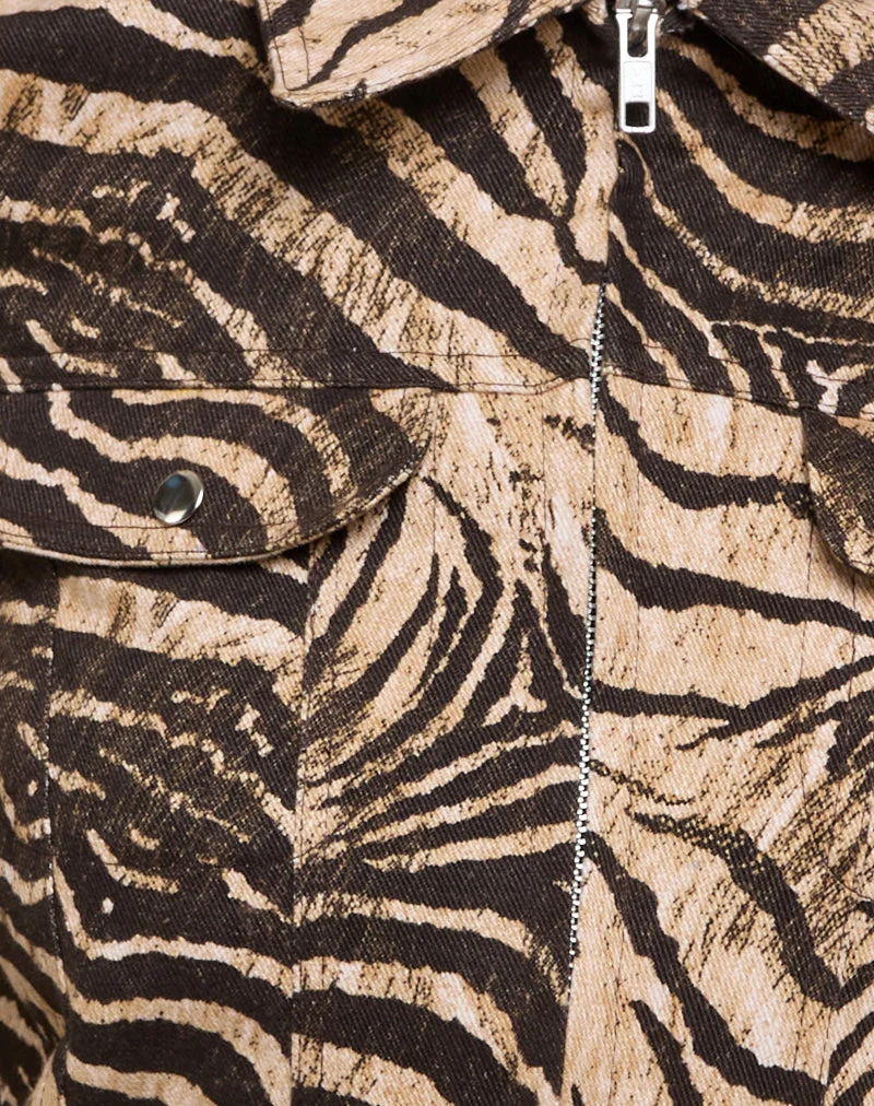 Veste Hoshi en imprimé animalier