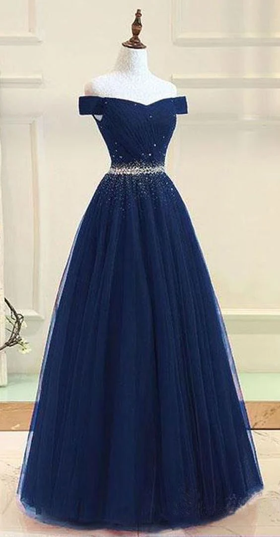 Robe de bal en tulle rouge à épaules dénudées | Robe de danse de 8e année