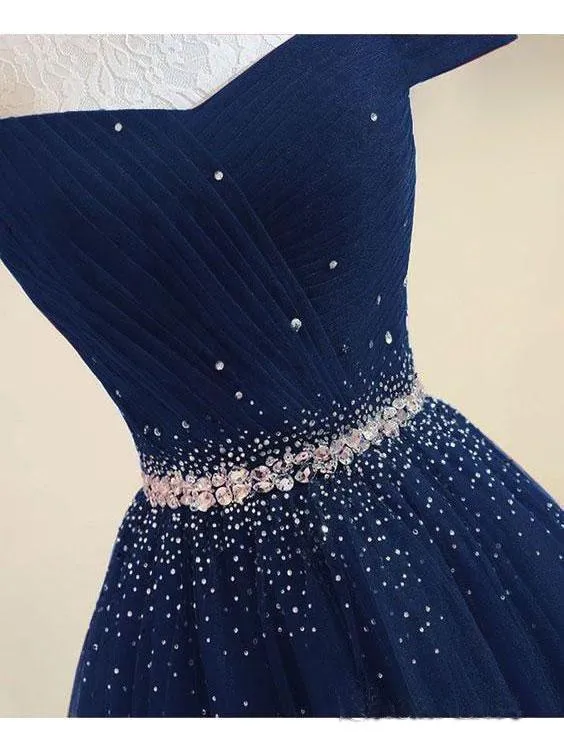 Robe de bal en tulle rouge à épaules dénudées | Robe de danse de 8e année