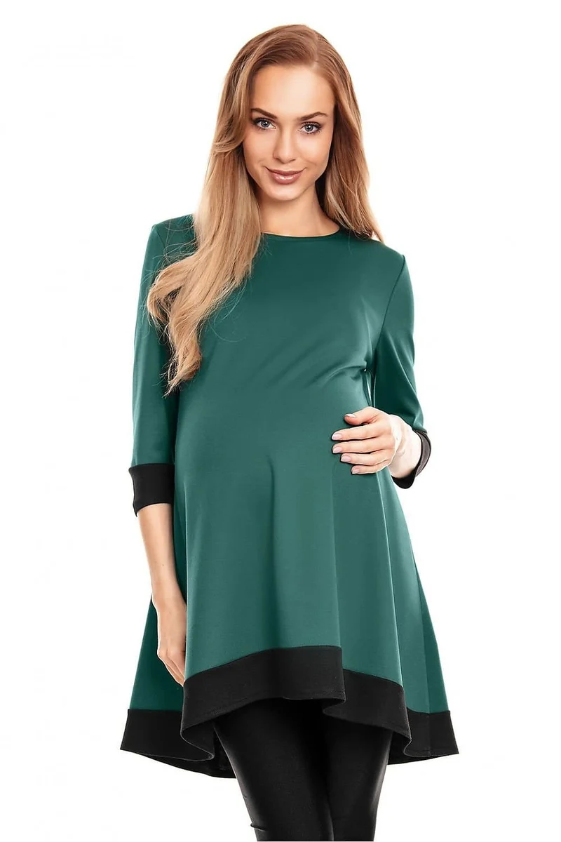 Robe grossesse verte
