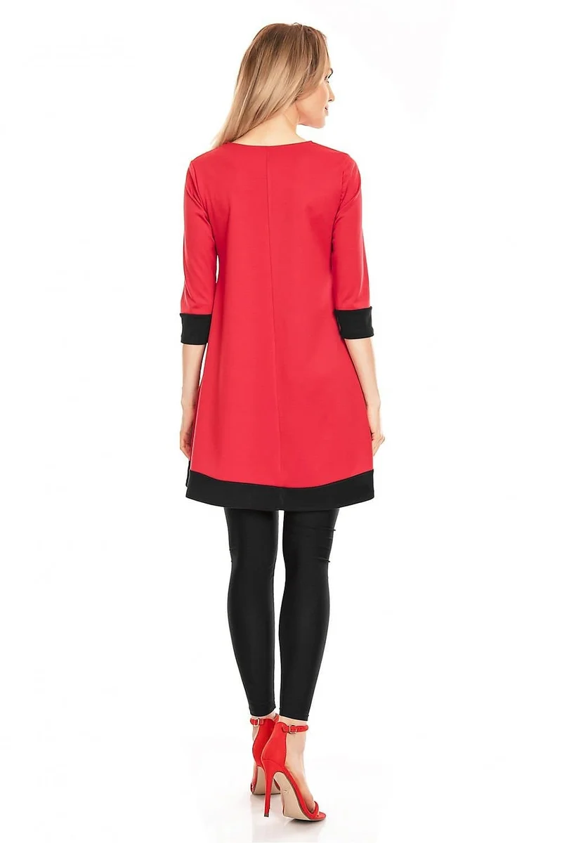Robe grossesse rouge