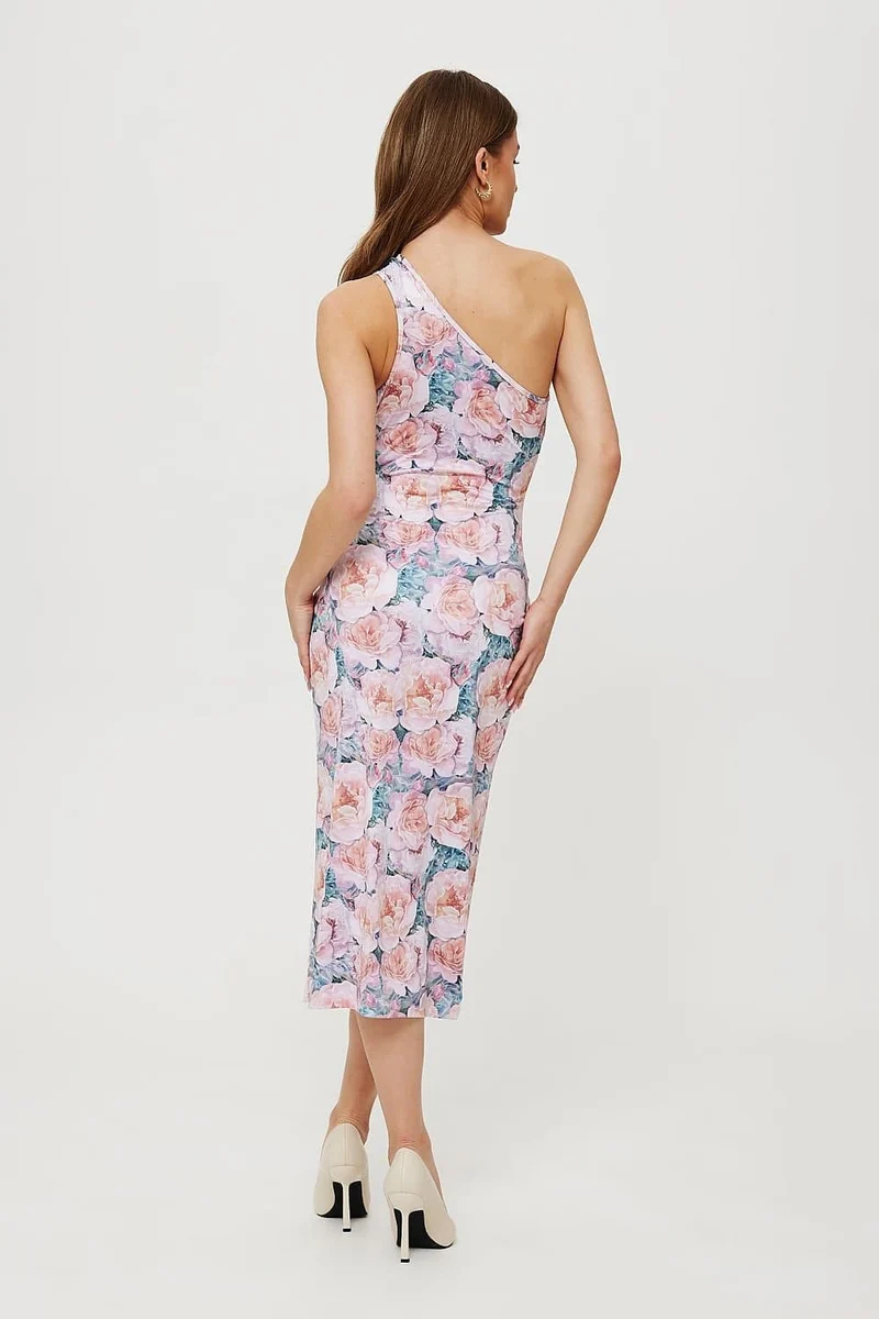 Robe invitée mariage fleurie