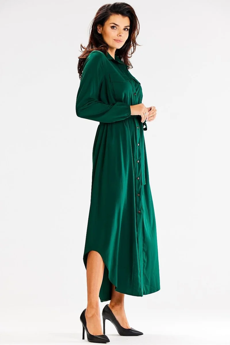 Robe longue chemise
