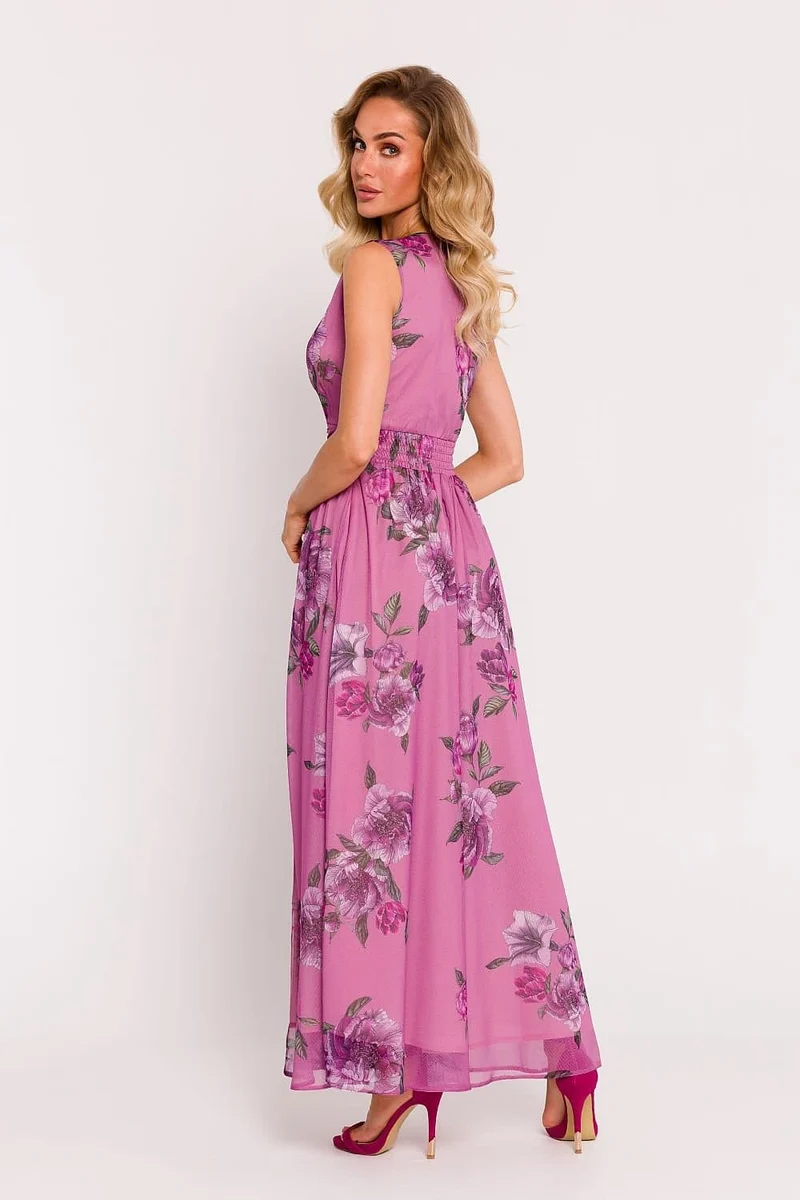 Robe longue fleurie été