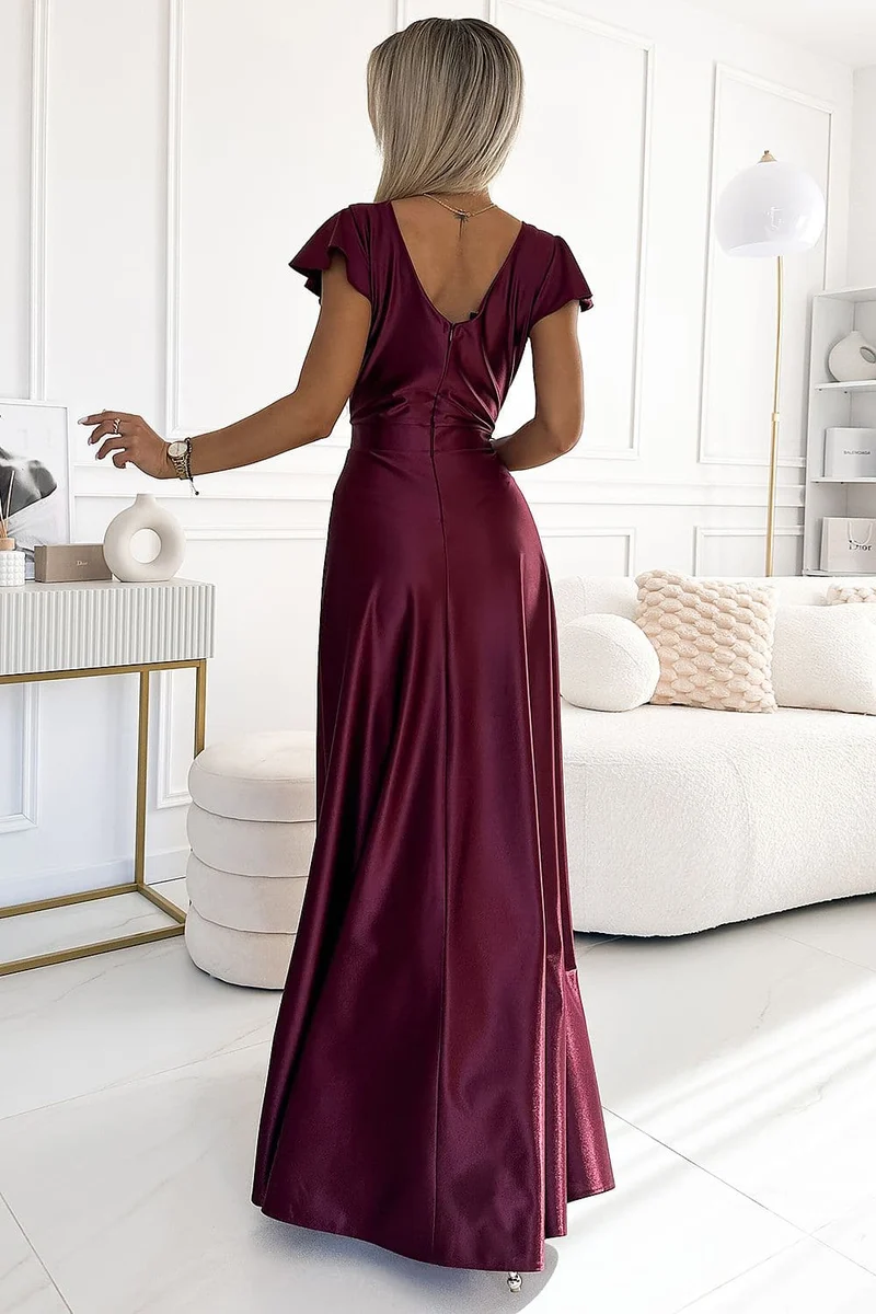 Robe longue fendue soirée
