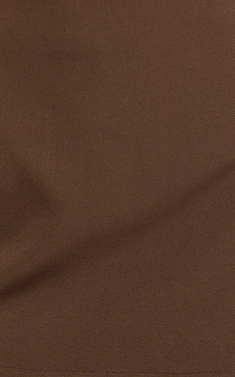 Hyde Skort - Mid Waist A-Line Skort in Chocolate