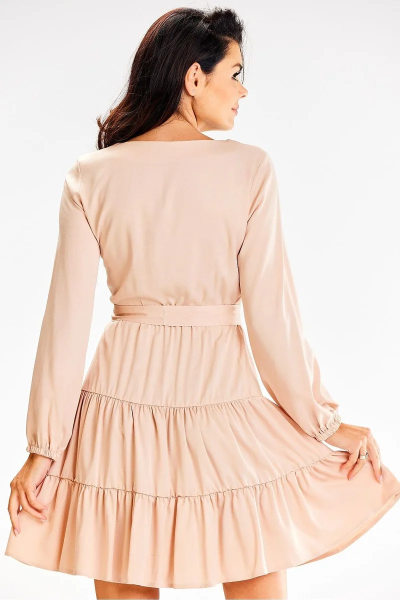 Robe champêtre beige