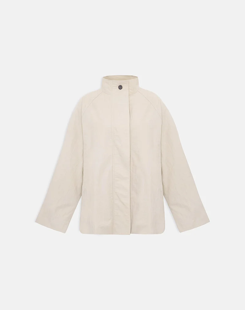 Veste oversize Saipul, couleur beige