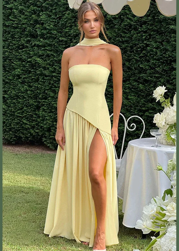 Robe longue chic blanche mariage