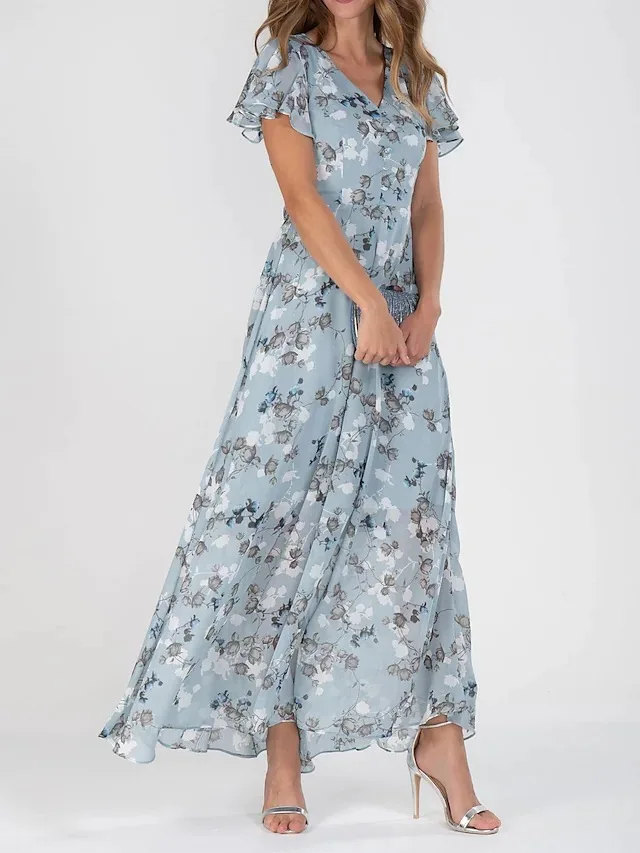 Robe mousseline chic bohème