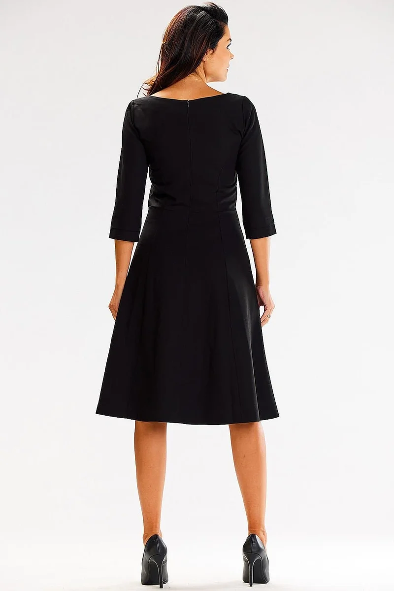 Robe habillée noire