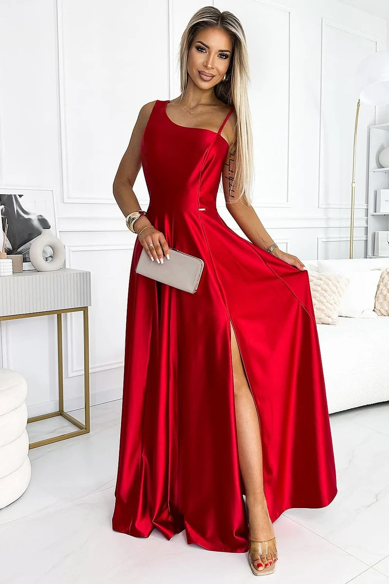 Robe de bal rouge