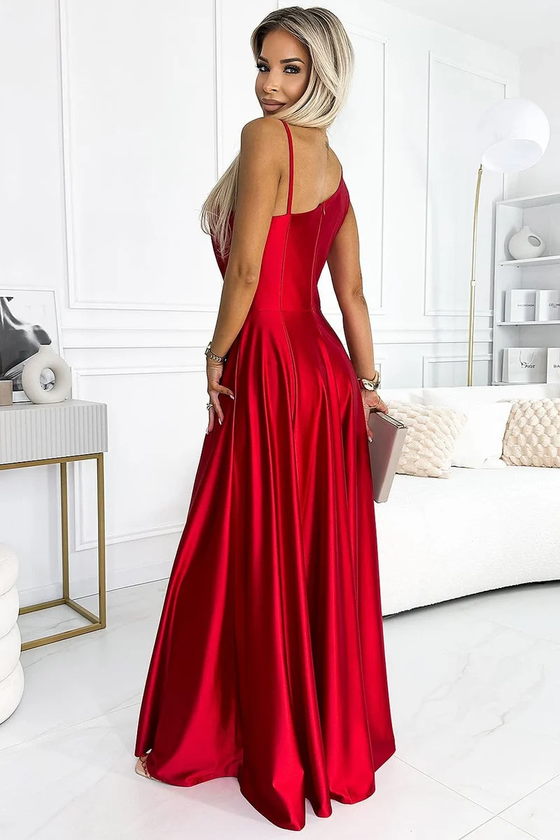 Robe de bal rouge