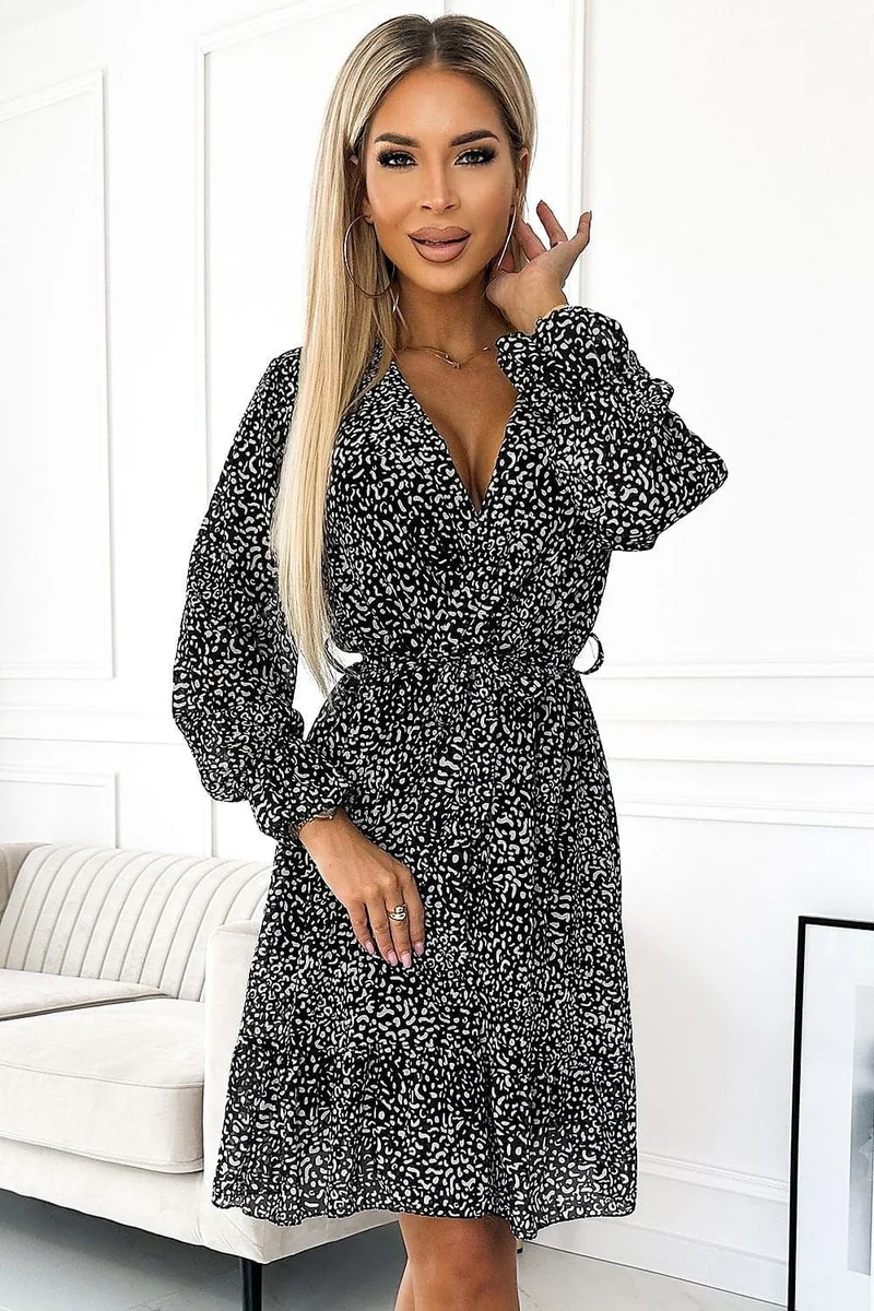 Robe mousseline courte