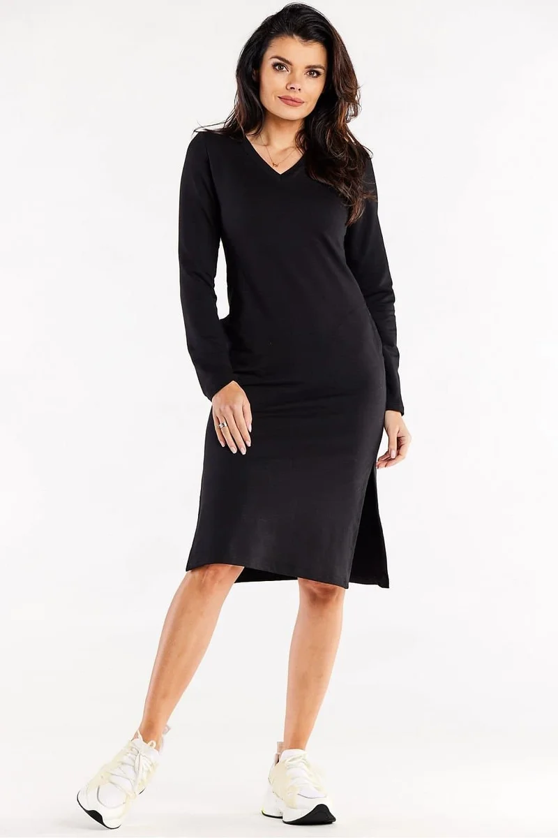 Robe cintrée noire