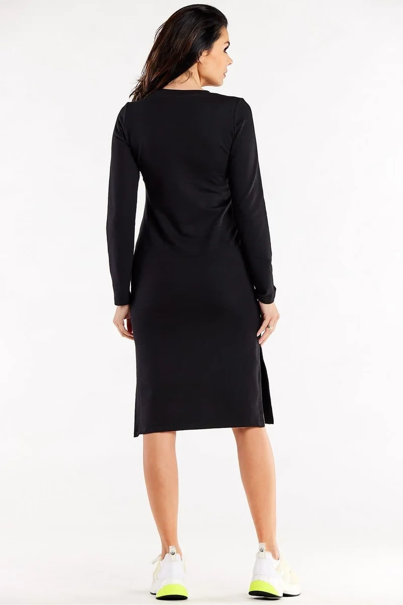 Robe cintrée noire