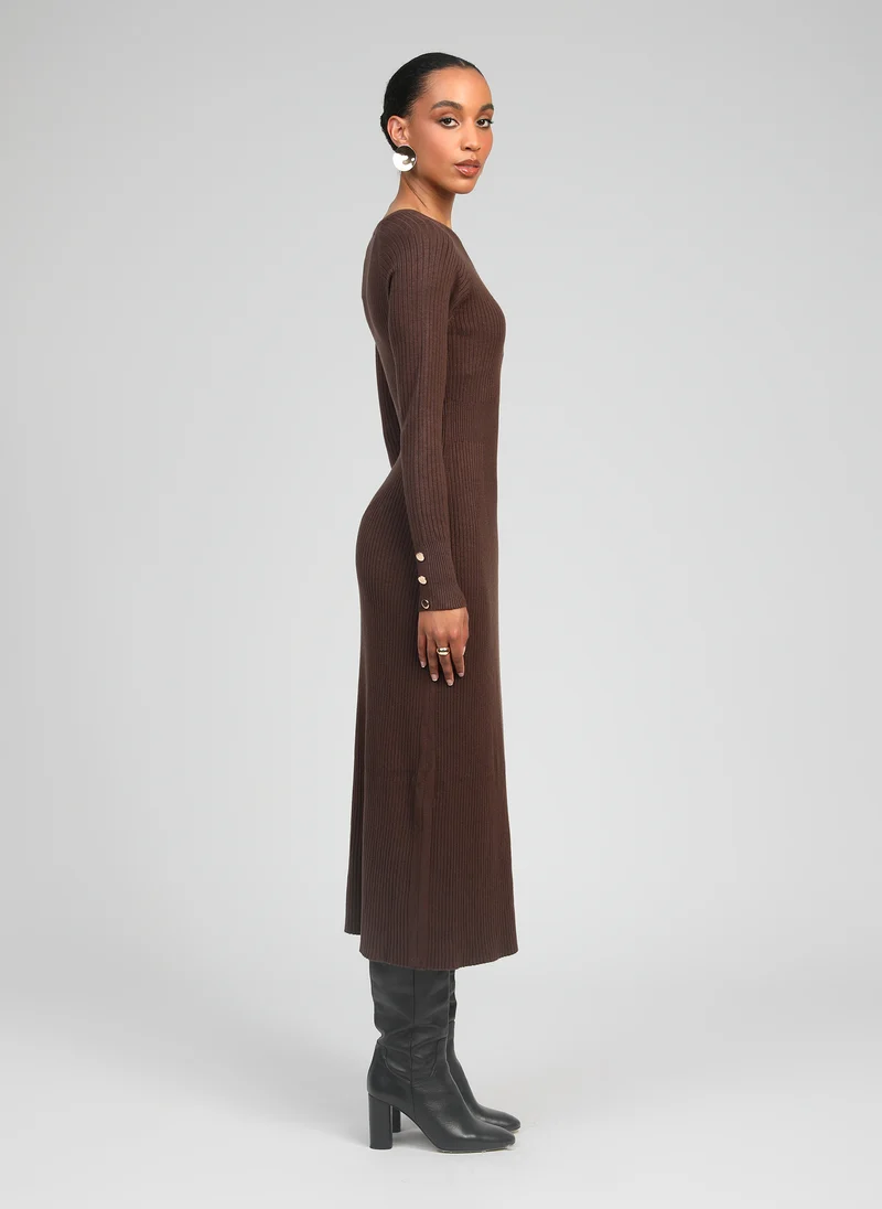 ROBE MIDI NAKA moka