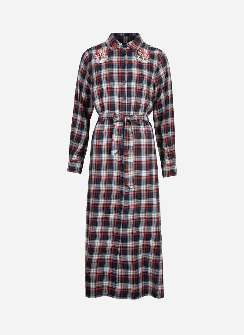 ROBE LONGUE OCTAVE marine