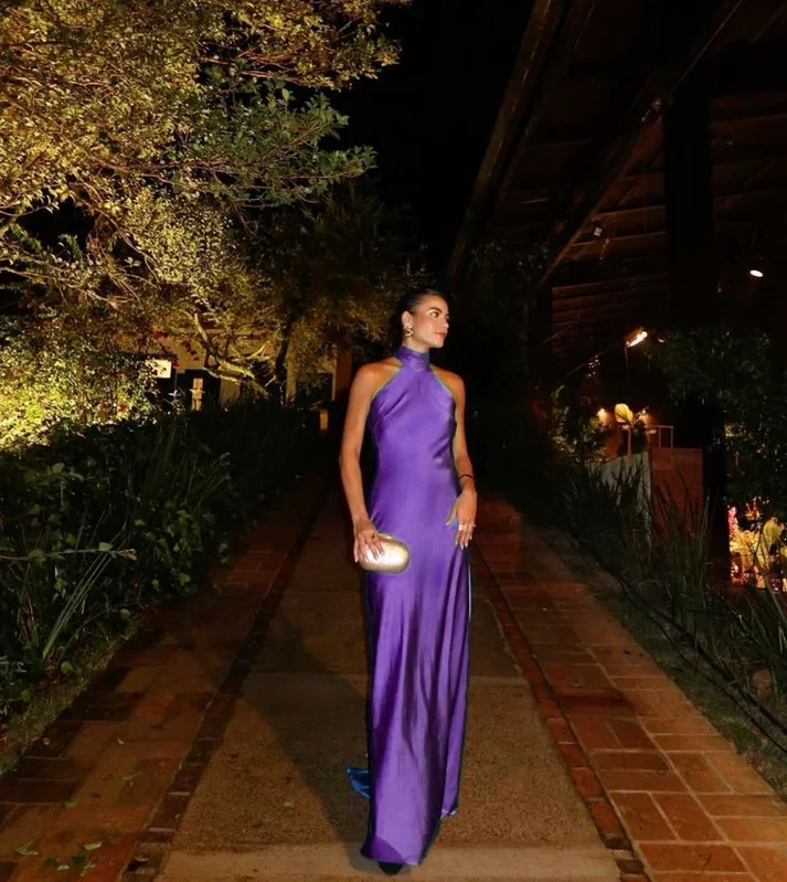 Superbe robe de soirée bleue