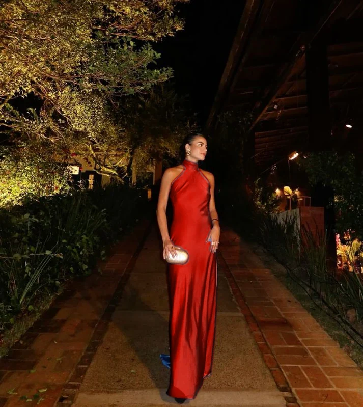 Superbe robe de soirée bleue