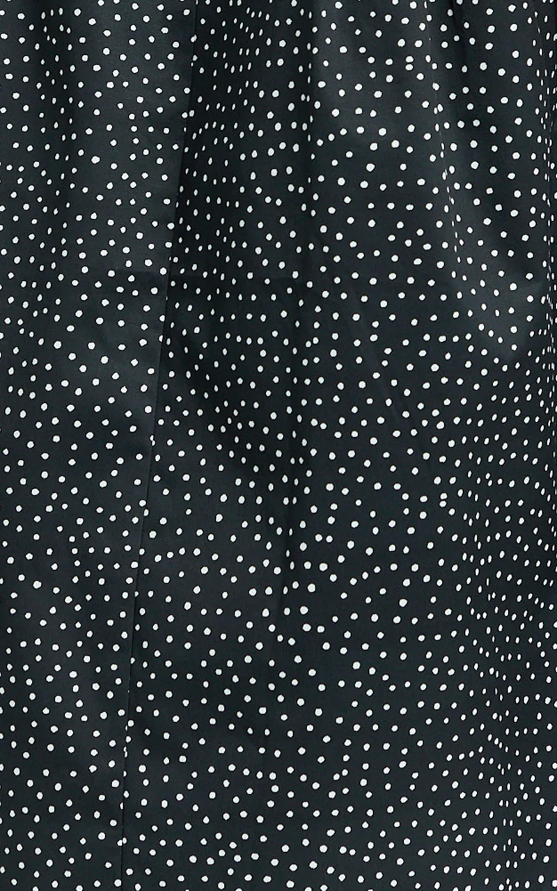Lioness - Luna Rosa Midi Dress in Noir Polka