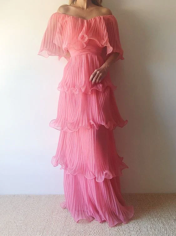 Robe de bal rose élégante pour femmes, robes de soirée sexy, robes de soirée formelles