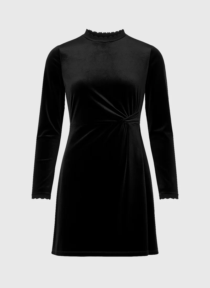 ROBE COURTE ELIOTY noir