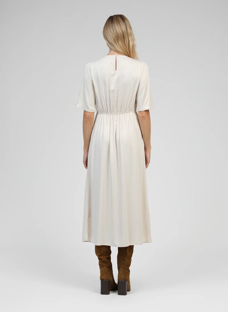 ROBE LONGUE MAELSA ecru