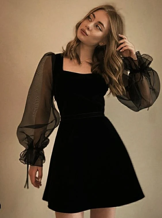 Robe de bal courte et élégante pour femme, robe de soirée en satin