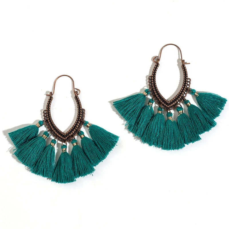 Boucles D'Oreille Femme à franges