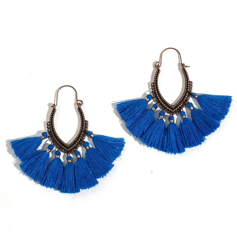 Boucles D'Oreille Femme à franges