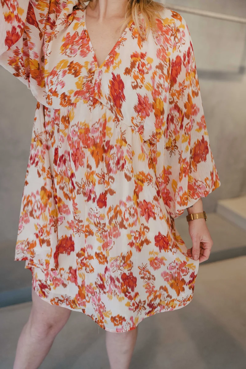 Robe courte imprime boheme Bridget