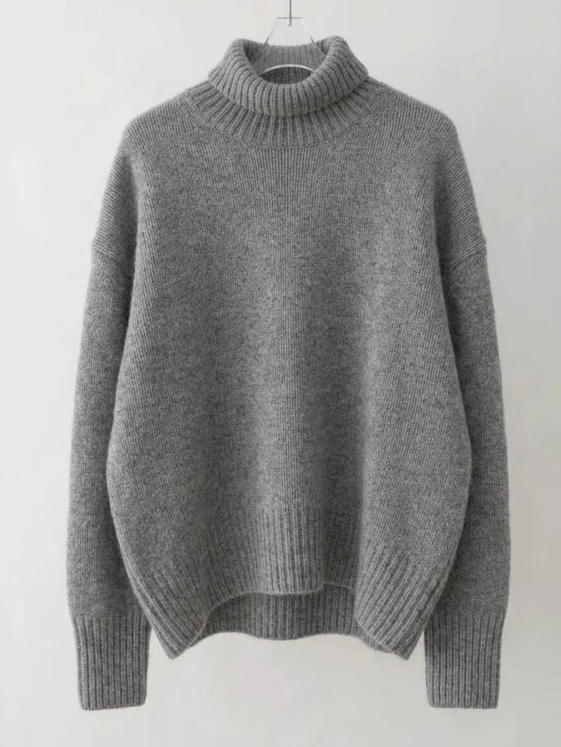 Pull Col Roulé Intemporel en Cachemire