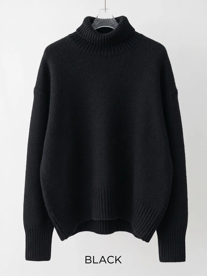 Pull Col Roulé Intemporel en Cachemire