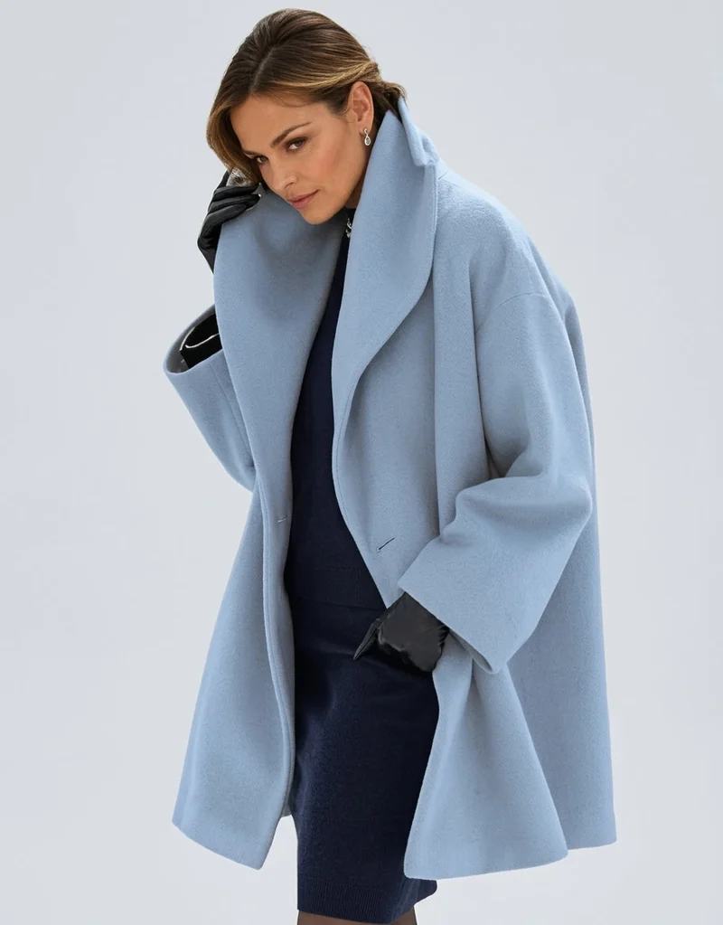 Manteau Long Intemporel en Laine
