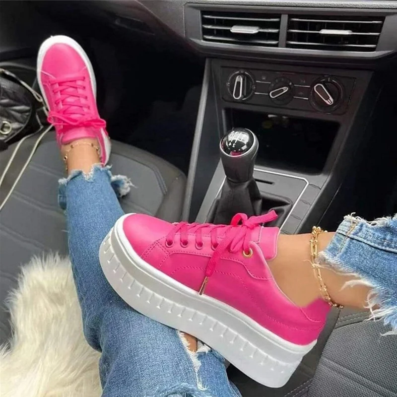Charline | Sneakers pour Femme | Semelle Épaisse, Tendance & Modernes