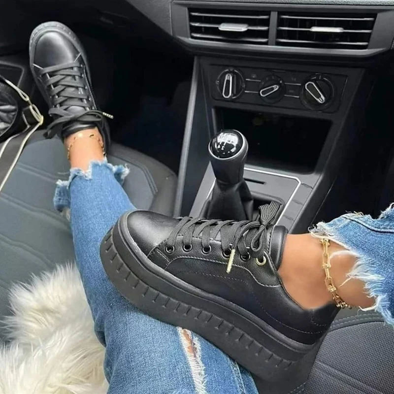 Charline | Sneakers pour Femme | Semelle Épaisse, Tendance & Modernes