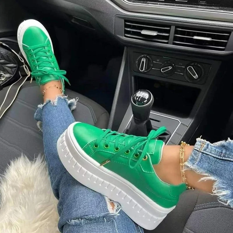 Charline | Sneakers pour Femme | Semelle Épaisse, Tendance & Modernes