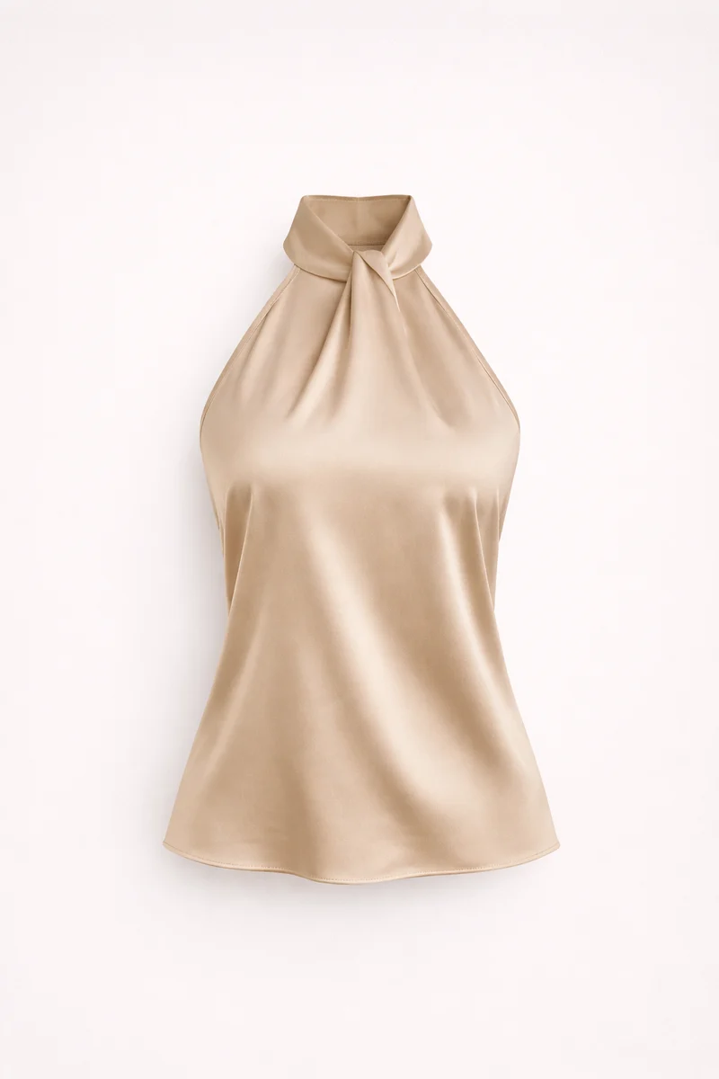 Adeline | Haut pour Femme | À Col Halter, Élégant & Sophistiqué